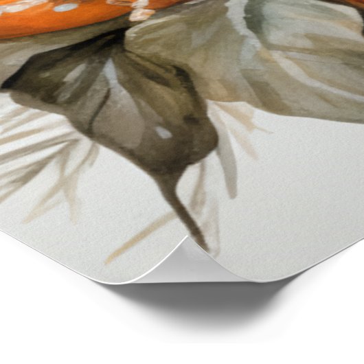 Poster Thankgiving noir et blanc Plaid Bow (Coin)