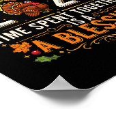 Poster Thanksgiving 2025 Matching Family Tee Turkey Pumpk (Coin)