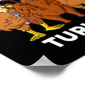 Poster Thanksgiving Chillin Avec Mes Turkeys Fun Boys Enf (Coin)