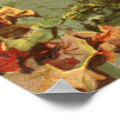 Poster Thanksgiving DayFallen Feuilles et clés (Coin)