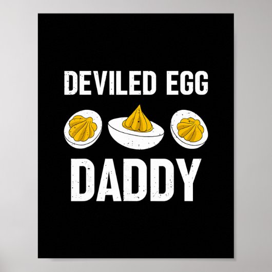 Poster Thanksgiving Dinner You Know Why I'm Here Deviled  (Devant)