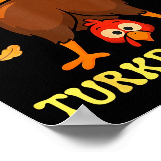 Poster Thanksgiving Guess What Turkey Butt Funny Men Wome (Coin)