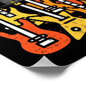 Poster Thanksgiving Guitares Fall Rock Music Riocker Men  (Coin)