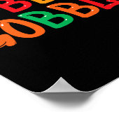 Poster Thanksgiving Hommes Femmes Turquie Jour Gobbl Gobb (Coin)