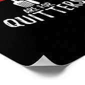 Poster Thanksgiving Leftots Sont Pour Quitters Classic Ae (Coin)