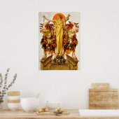 Poster Thanksgiving - Leyendecker (Cuisine)