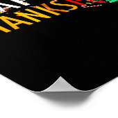 Poster Thanksgiving Noël Joyeux Thanksmas 2023 (Coin)