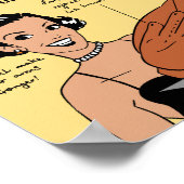 Poster Thanksgiving Oviraptor (Coin)