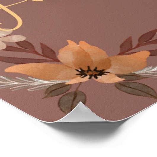 Poster Thanksgiving Scripture Wall Art-1 Psaume 136:1 (Coin)