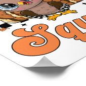 Poster Thanksgiving Turkey Trot Squad  (Coin)