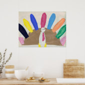 Poster Thanksgiving Turquie (Cuisine)