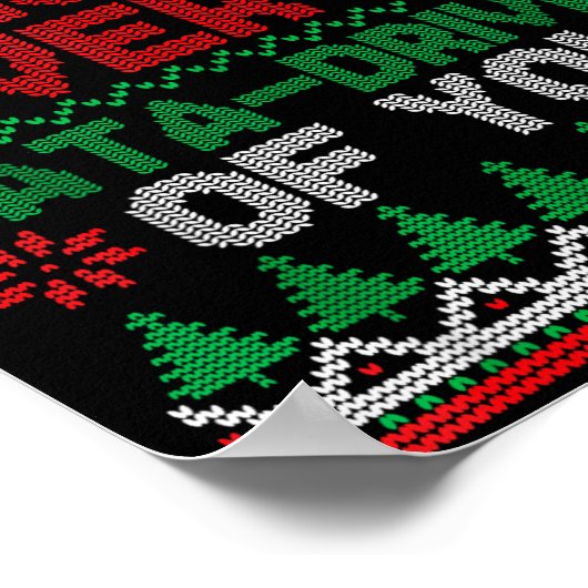 Poster That Wasn't Very Data Driven Of You Ugly Christmas (Coin)