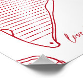 Poster That's Amore Bridal Shower a slice of advice (Coin)