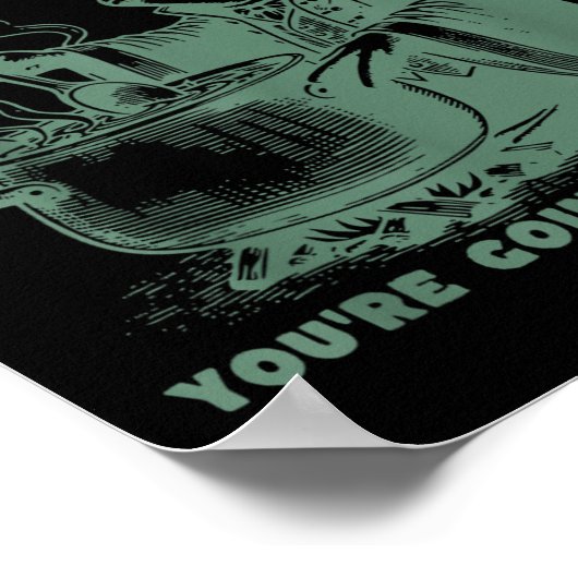 Poster That's It, You're Going In The Soup, Funny Wizard (Coin)