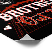 Poster That's My Brother Out There Funny Football Sister (Coin)