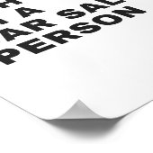 Poster THAT's RIGHT, I AM A CAR SALESPERSON (Coin)