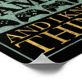 Poster That's What I Do Game Funny Video Games Gift Tee  (Coin)