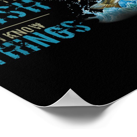 Poster That's What I Do I Fish And I Know Things  (Coin)