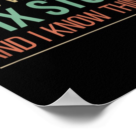 Poster That's What I Do - I Fix Stuff And I Know Things - (Coin)