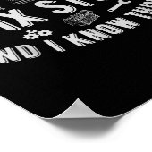 Poster That's What I Do I Fix Stuff And I Know Things Dad (Coin)