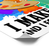 Poster That's What I Do I Make Art And I Forget Things Ar (Coin)