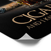 Poster That's What I Do I Smoke Cigars And I Know Things  (Coin)