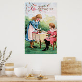 Poster Thé à cinq heures (Cuisine)