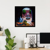 Poster thé à la menthe marocain (Bureau à domicile)