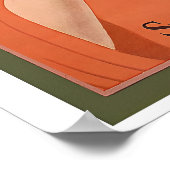 Poster Thé à la spécialité complète et parfumé de l'après (Coin)