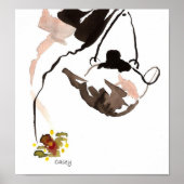 Poster Thé à l'orchidée (Devant)