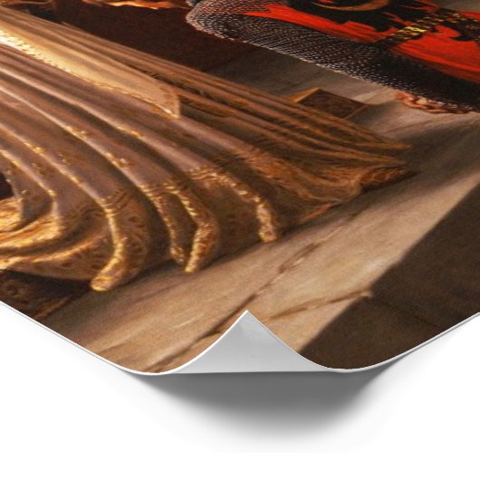 Poster The Accolade Edmund Blair Leighton (Coin)