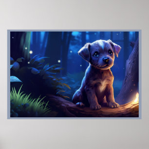 Poster The Adorable Dog with Big Ears