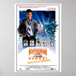Poster The Adventures of Buckaroo Banzai 1984