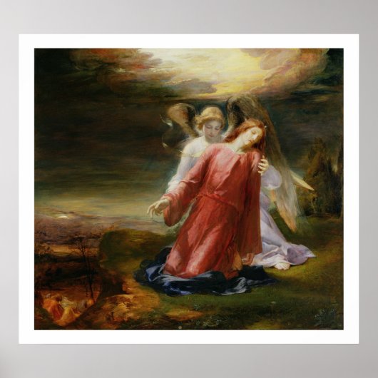 Poster The Agony in the Garden, 1858 (Devant)