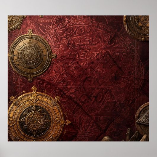 Poster The Alchemist’s Chartroom (Devant)