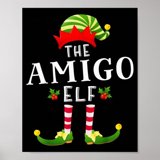 Poster The Amigo Elf Christmas Matching Pajama (Devant)