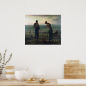 Poster The Angelus, 1857-59 (Cuisine)