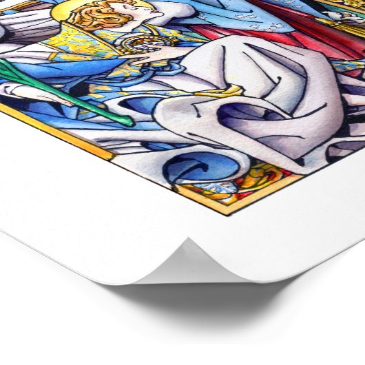 Poster The Annunciation (Coin)