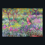 Poster The Artist’s Garden in Giverny by Claude Monet<br><div class="desc">Date: 1900 | Style: Impressionism | The Artist’s Garden in Giverny by Claude Monet.</div>