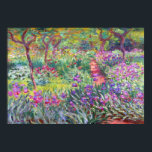 Poster The Artist’s Garden in Giverny by Claude Monet<br><div class="desc">Date: 1900 | Style: Impressionism | The Artist’s Garden in Giverny by Claude Monet.</div>