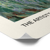 Poster The Artists Garden At Giverny (Coin)