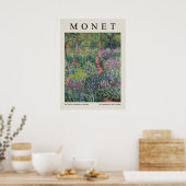 Poster The Artists Garden At Giverny (Cuisine)