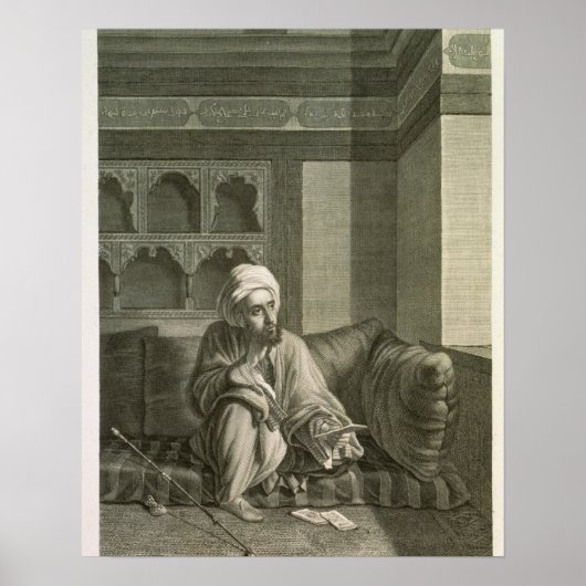 Poster The Astronomer, from Volume II Costumes et Portra (Devant)