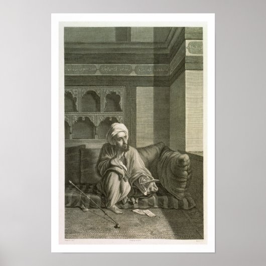 Poster The Astronomer, from Volume II Costumes et Portra (Devant)