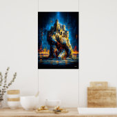 Poster The Atlas of the Ruin – Monumental Expressionist (Cuisine)
