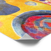 Poster Thé au lait et bougies (Coin)