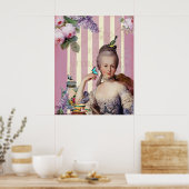 Poster Thé au Petit Trianon - rose (Cuisine)