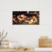 Poster The Awakening of Adonis by John William Waterhouse (Cuisine)