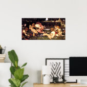 Poster The Awakening of Adonis by John William Waterhouse (Bureau à domicile)