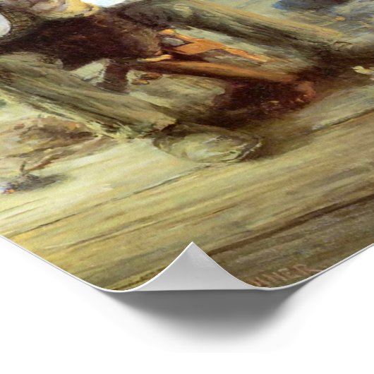 Poster The Banjo Lesson By Henry Ossawa Tanner (Coin)